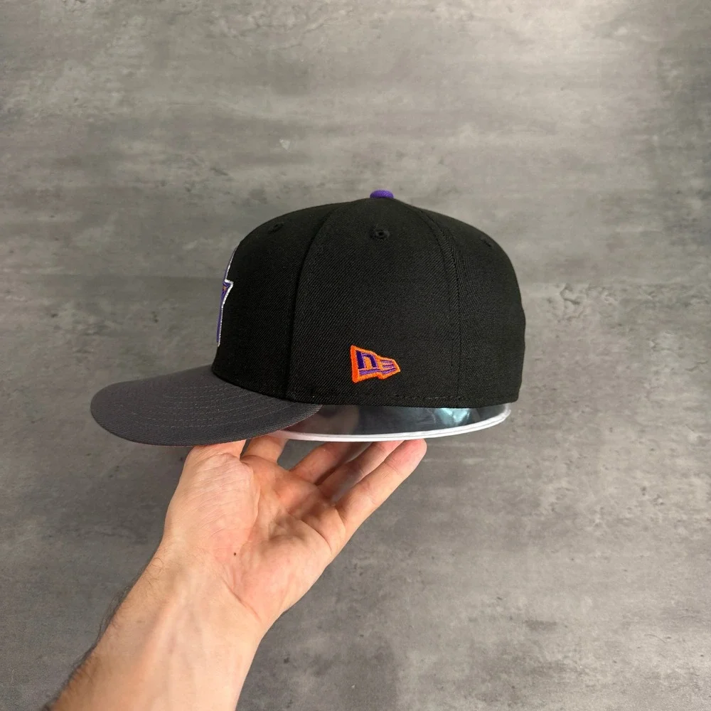Hat Club Houston Astros New Era 7 1/8 Black Orange J Balvin Rio Solar Flare